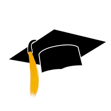 pngtree graduation cap vector image png image 6638173